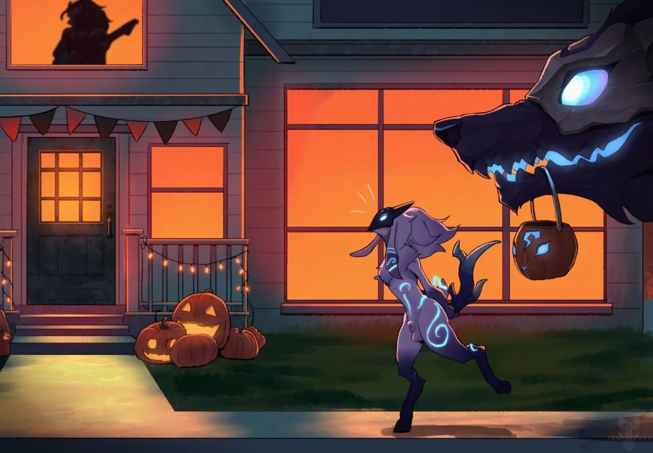 Halloween Night Spent With The Reaper porno comics