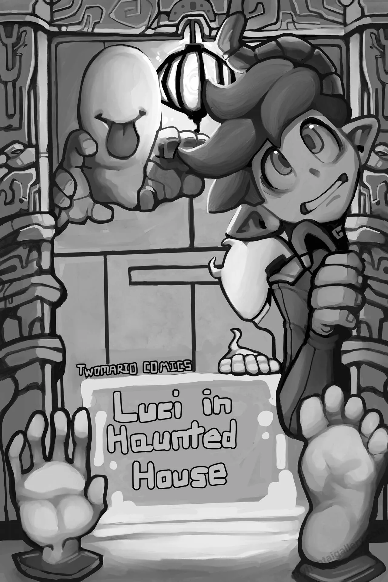 Luci In Haunted House porno comics