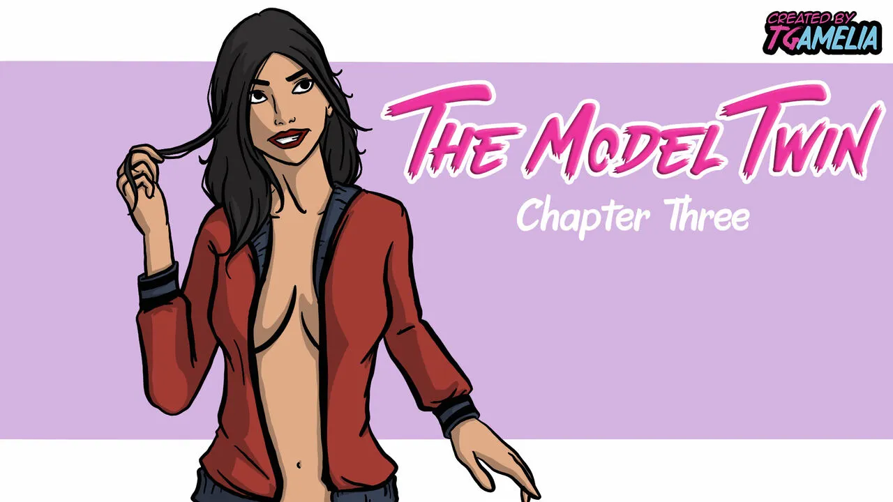 The Model Twin 3 porno comics Cover