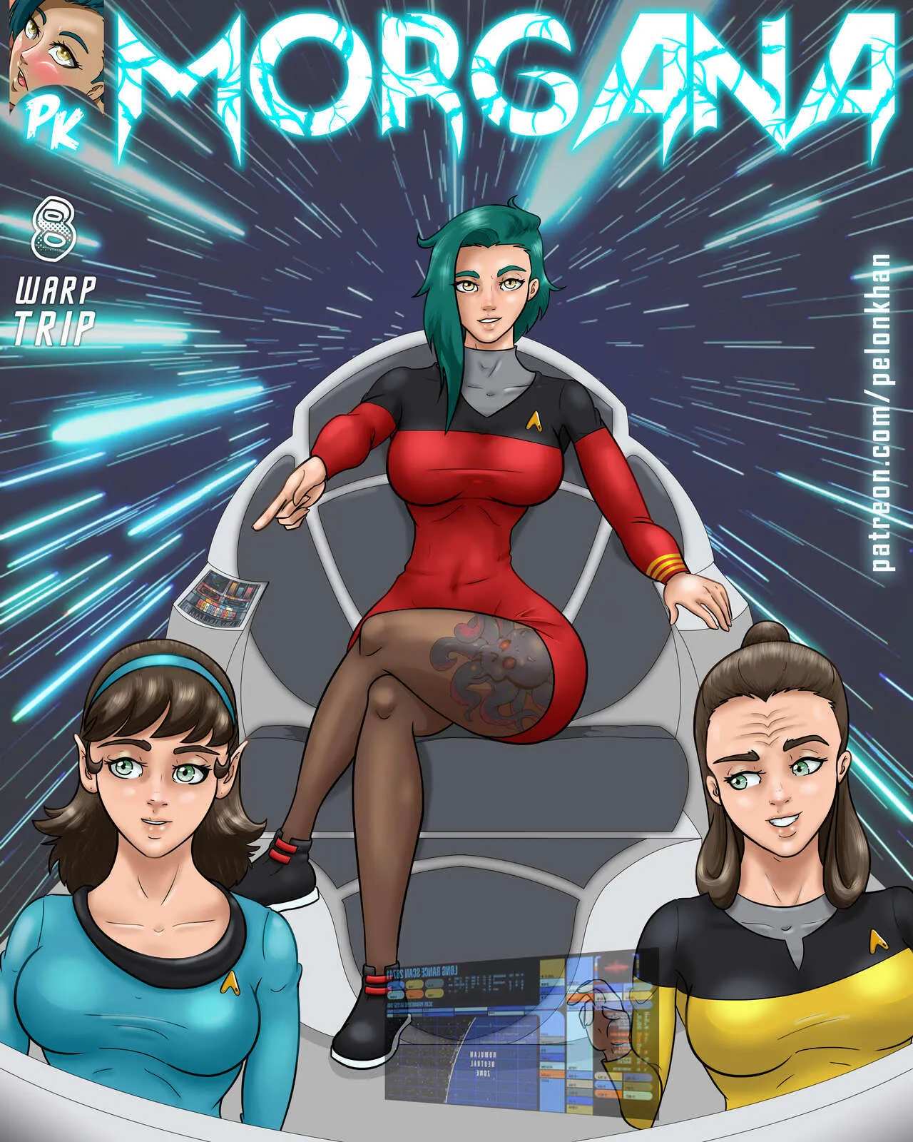 Morgana 8 porno comics