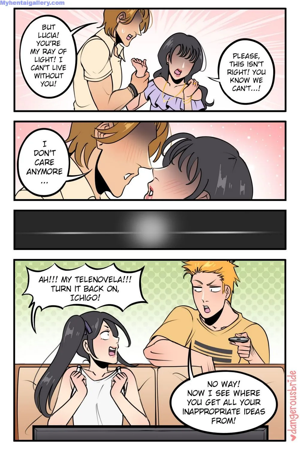 Telenovela porno comics