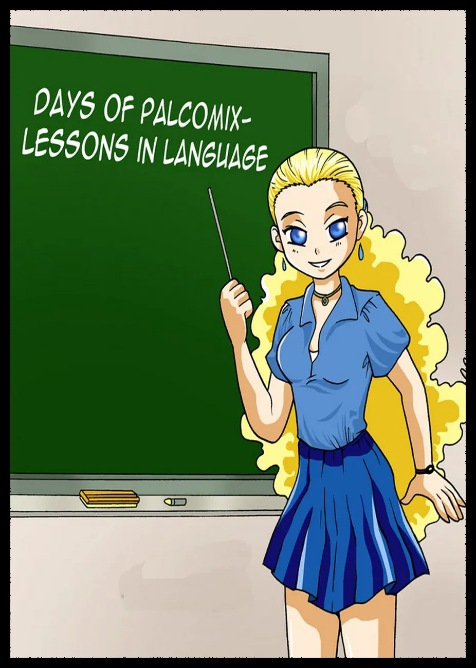 Lesson In Language porno comics Cover