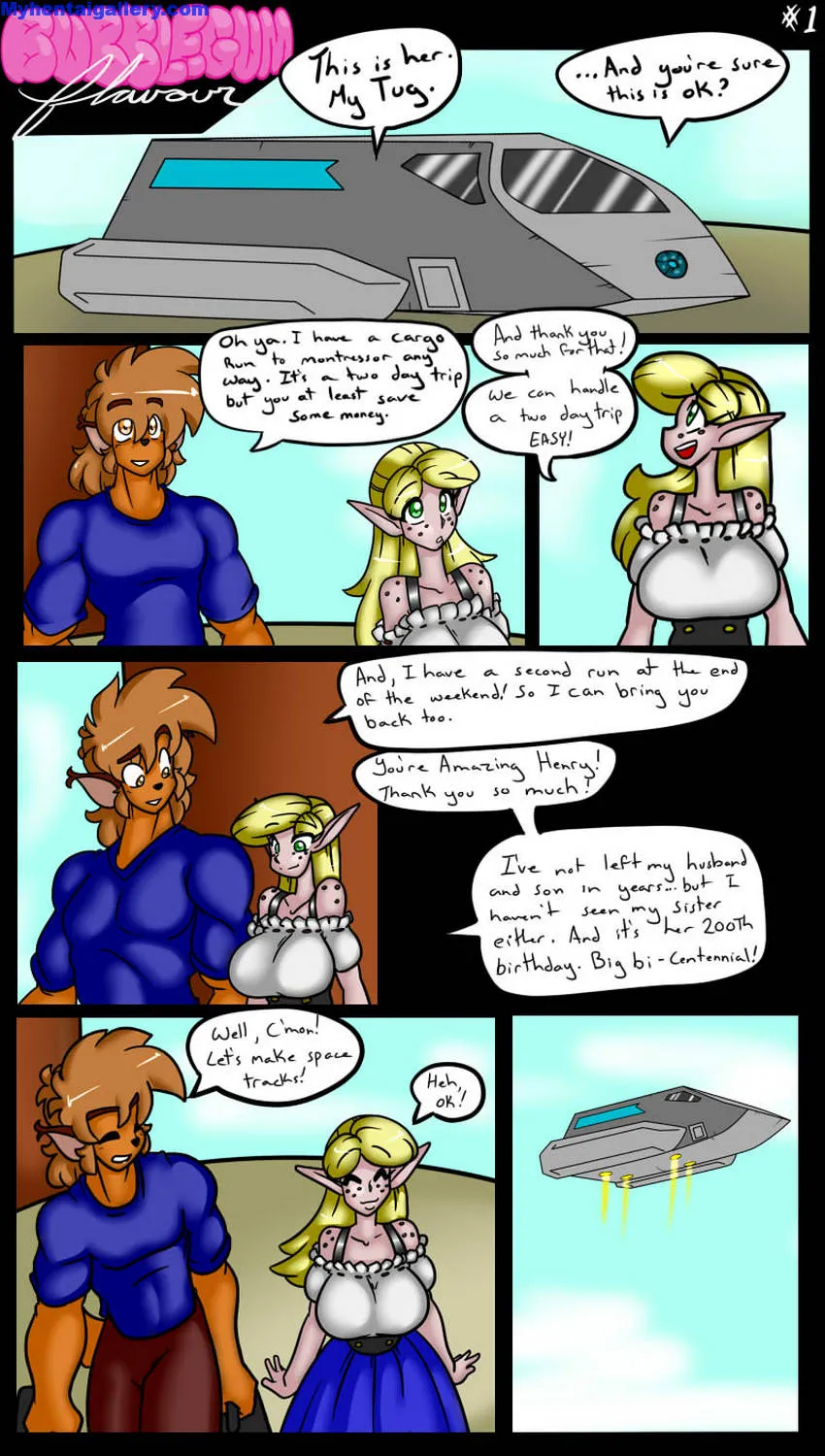 Bubblegum Flavour - Megan And Henry porno comics