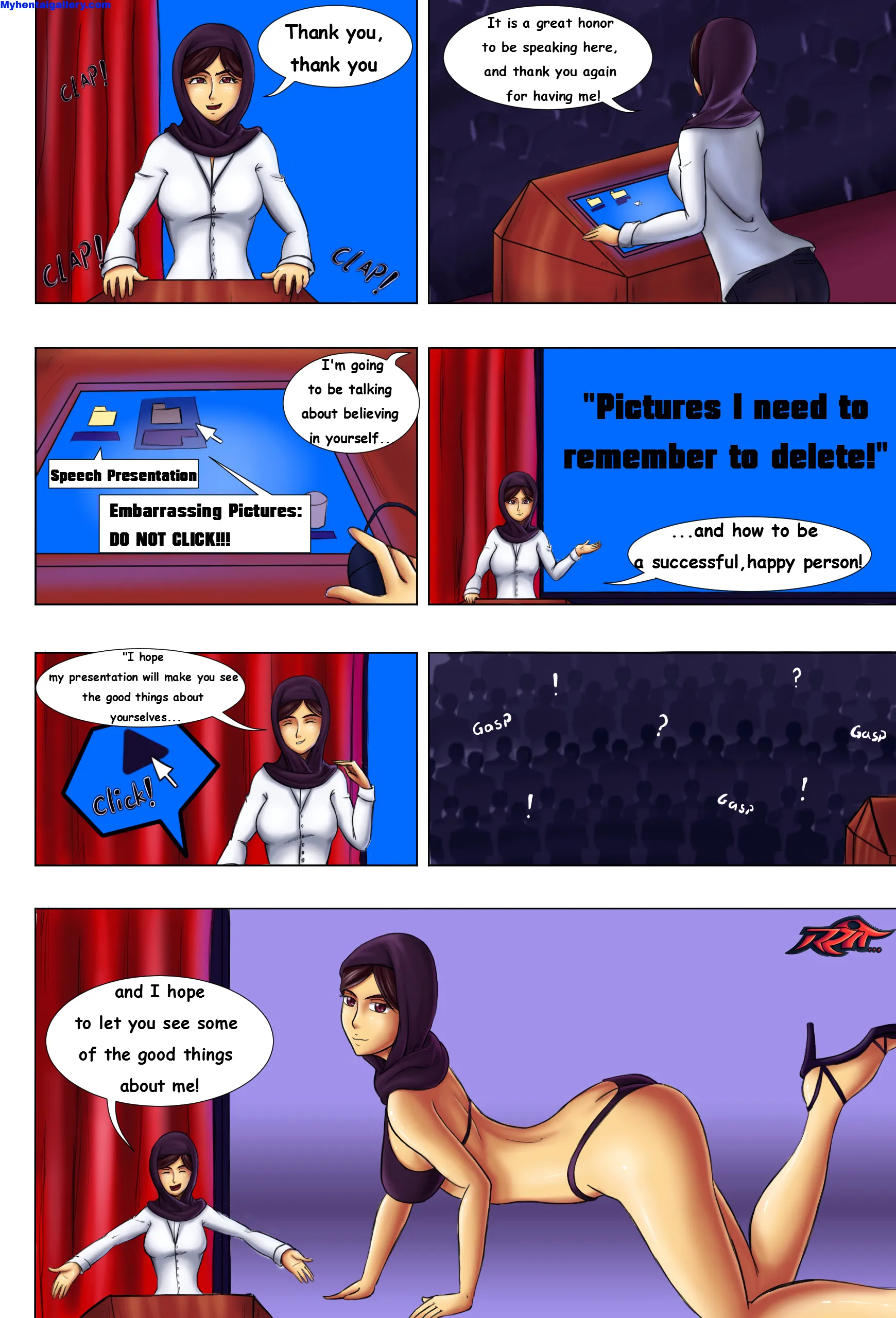 Error In The Conference porno comics