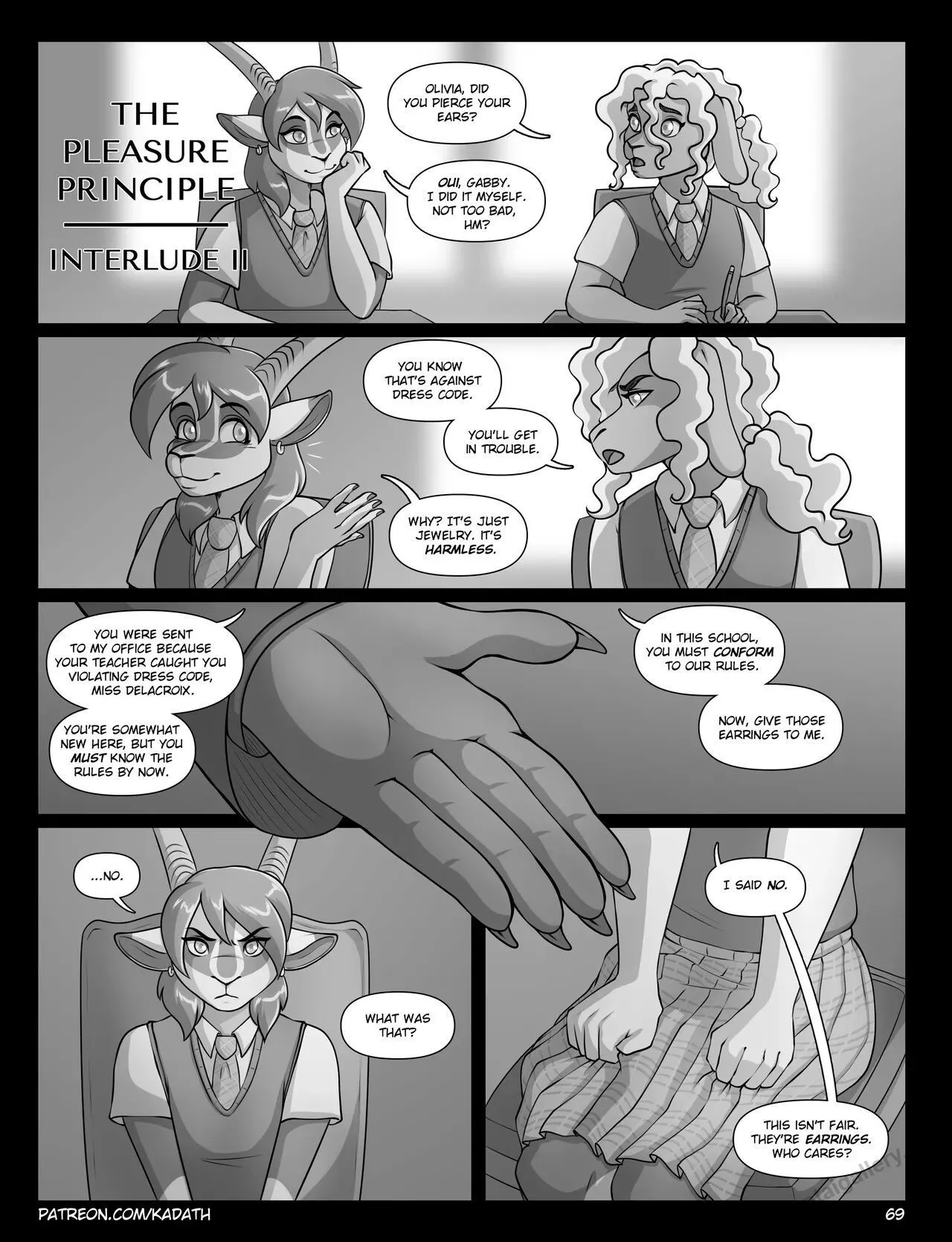 The Pleasure Principle - Interlude 2 porno comics Cover