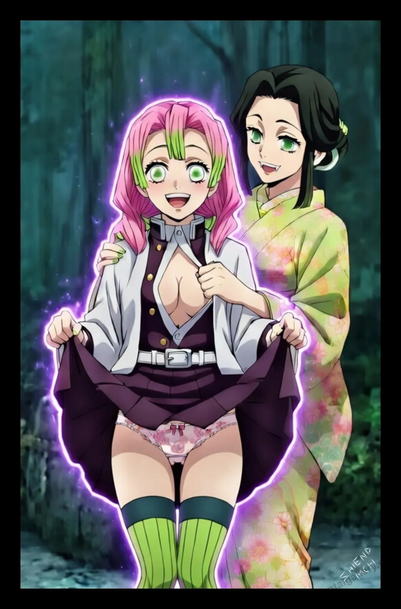 Frozen For Monsters - Mitsuri's Fall porno comics Cover