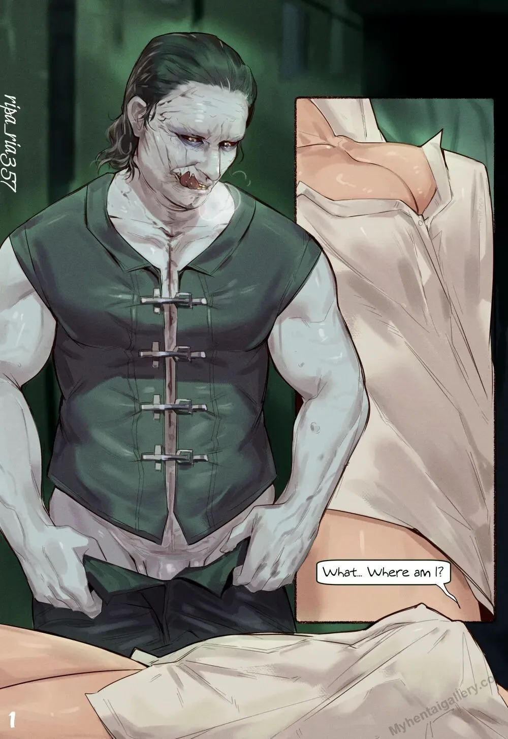 Victor x Grace porno comics Cover