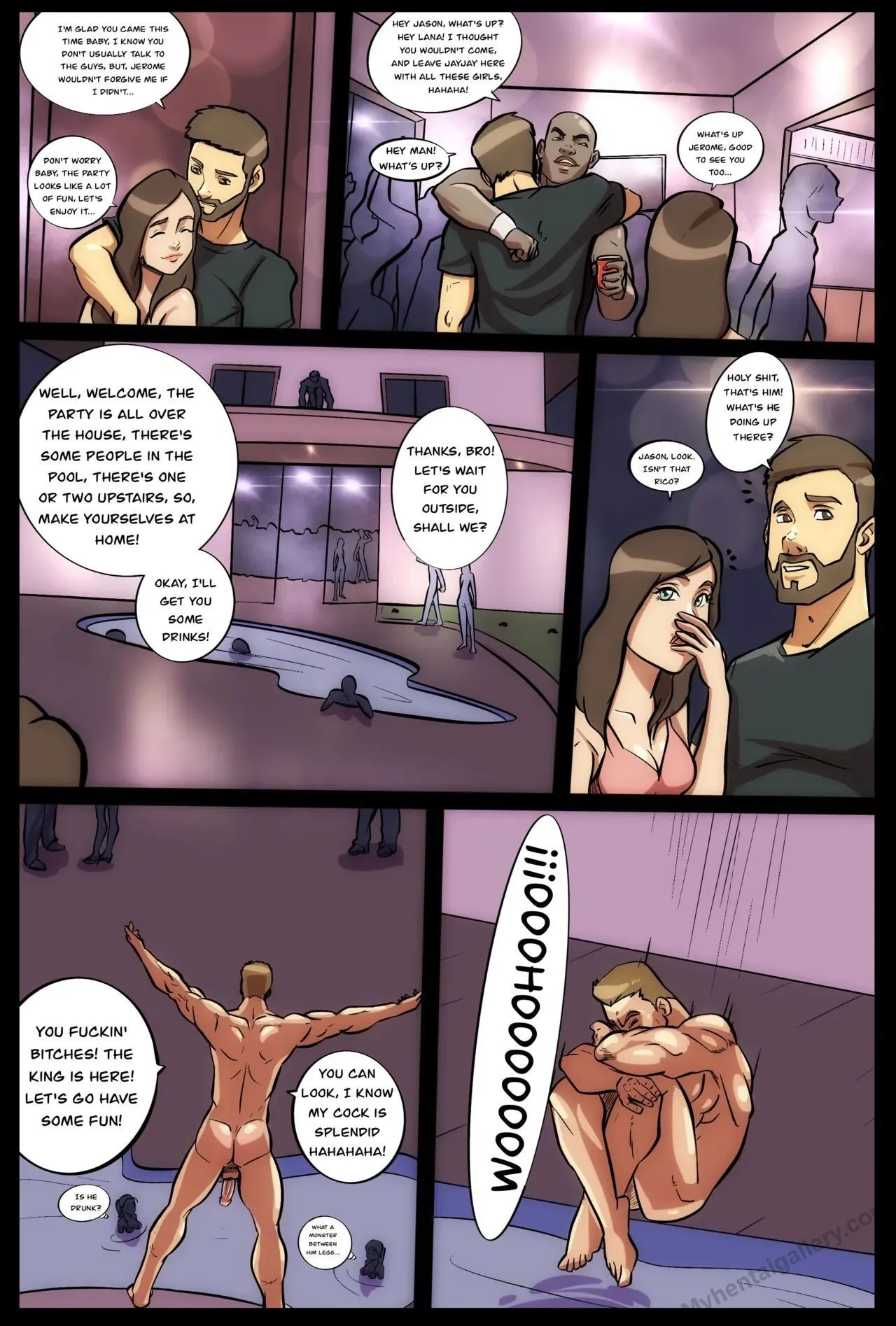 How Rico Took My Girlfriend porno comics Cover