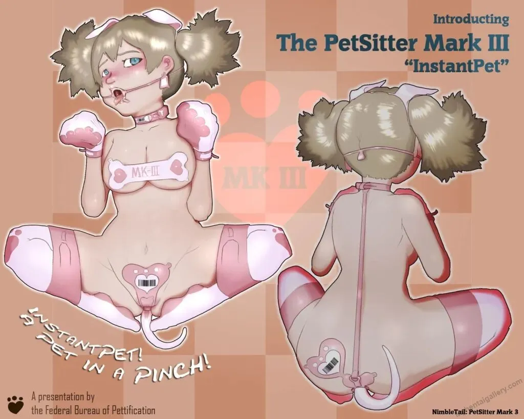 The Petsitter Mark III porno comics Cover
