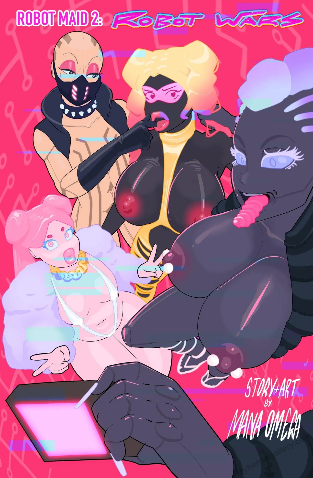 Robot Wars porno comics Cover