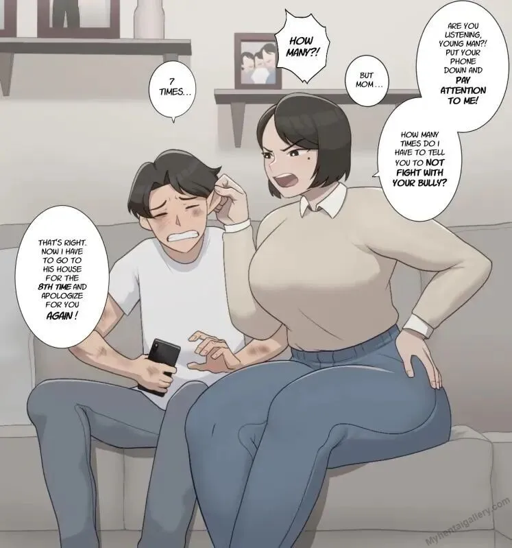 Bully Mom porno comics Cover