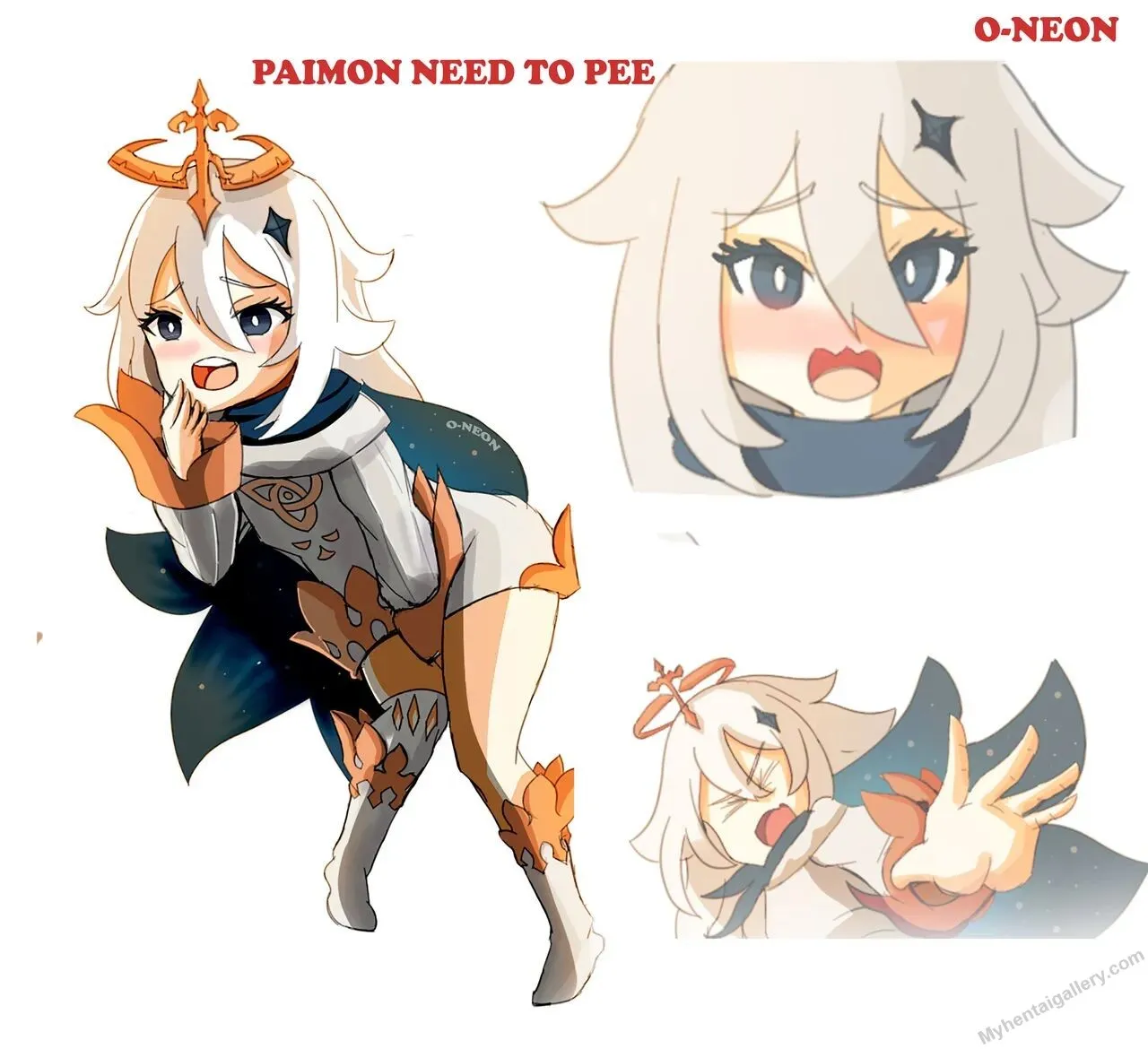 Paimon Needs To Pee porno comics