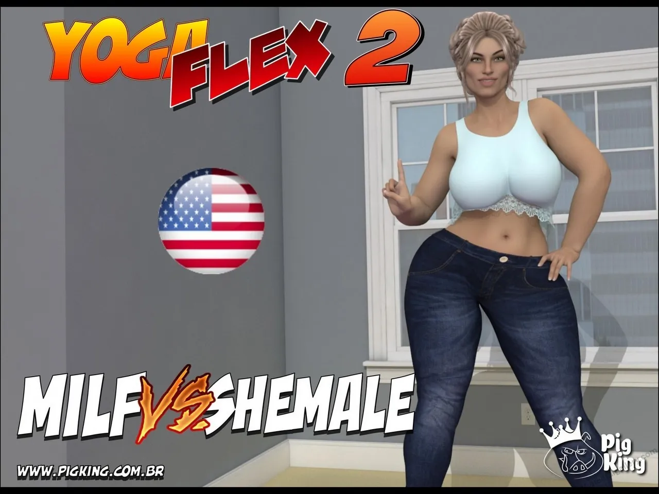Yoga Flex 2 porno comics Cover