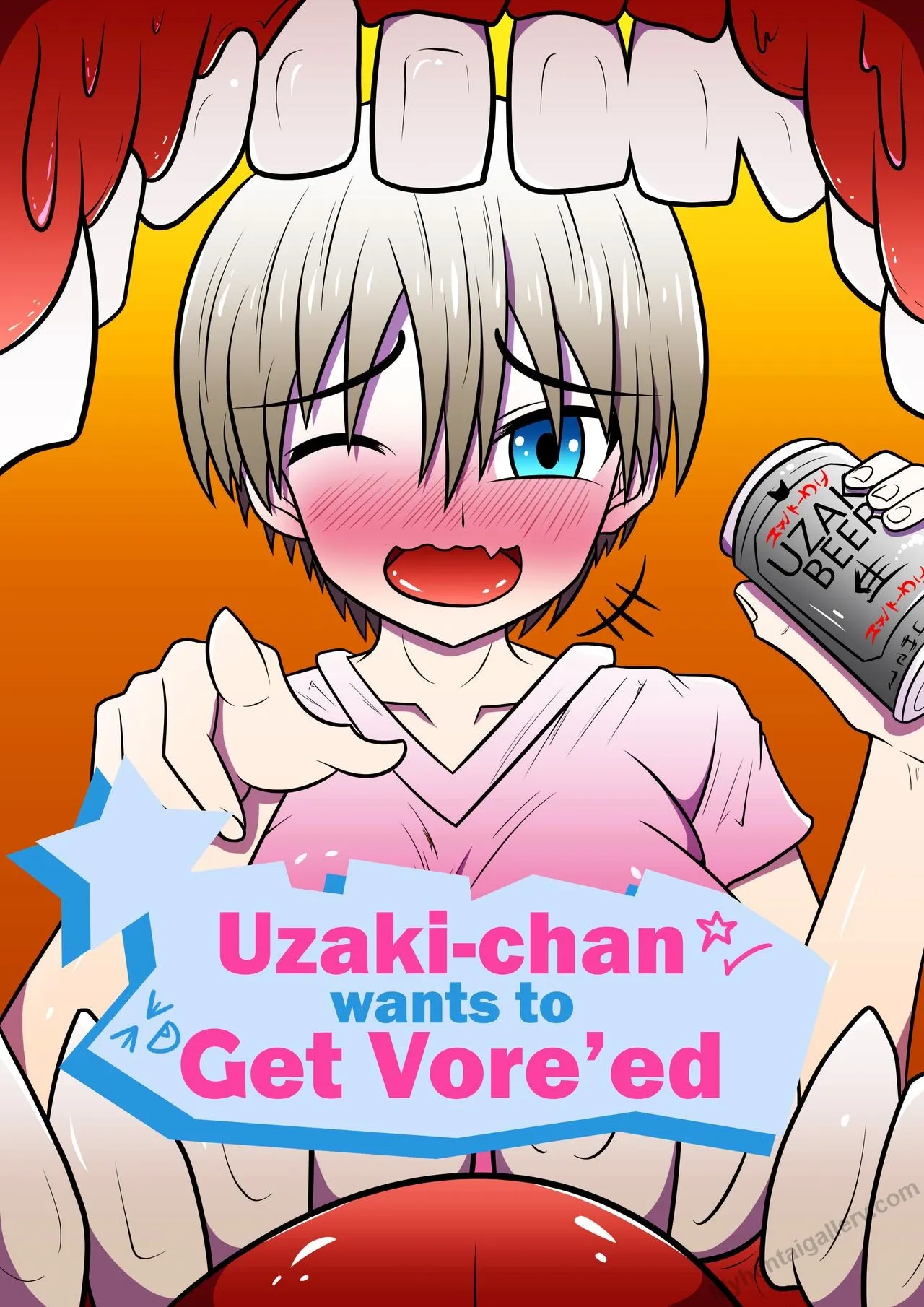 Uzaki-Chan Wants To Get Vore'ed porno comics