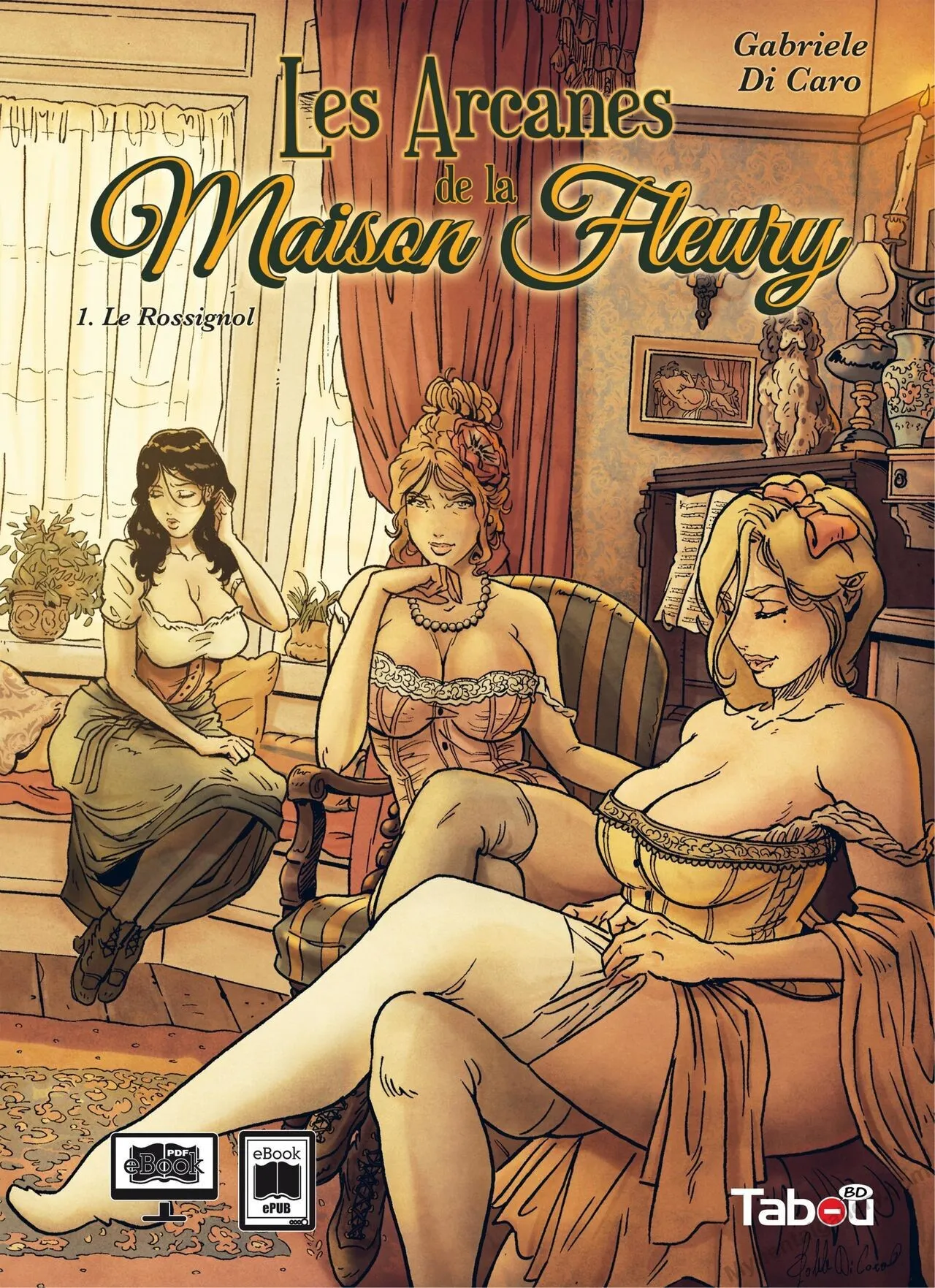 Mysteries Of The Maison Fleury 1 porno comics Cover