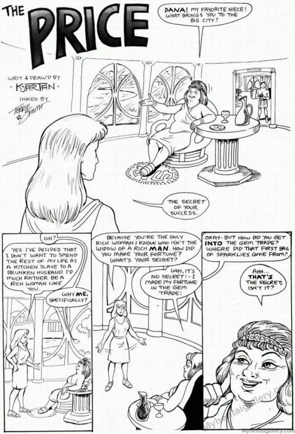 The Price porno comics Cover