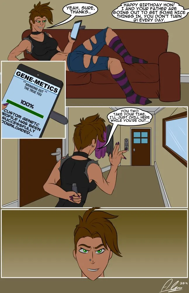 Rebel With A Tail porno comics Cover