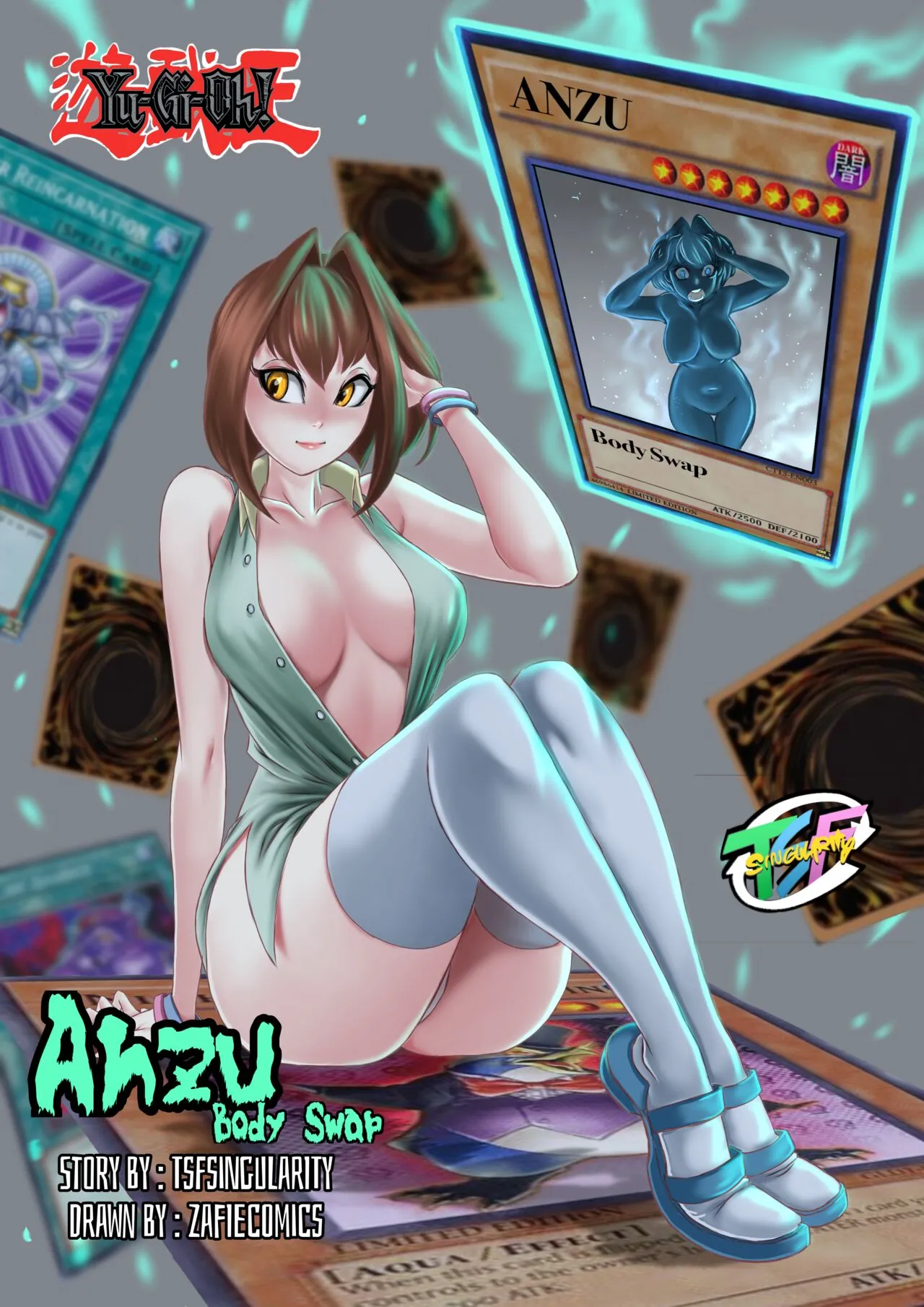 Anzu Body Swap porno comics