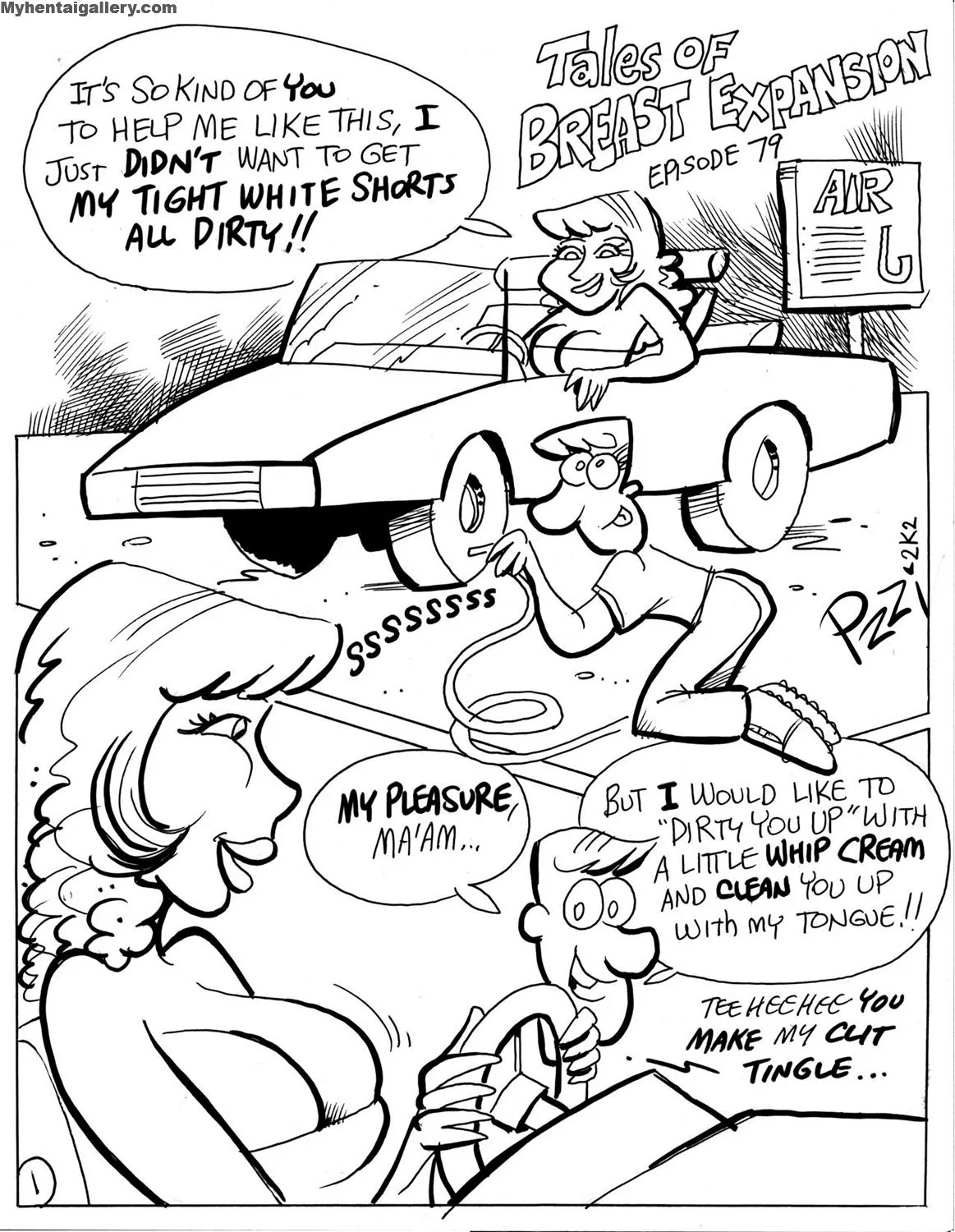 Tire Pump porno comics