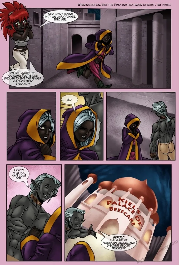 Drowtales 10 - Kiel The Pimp porno comics