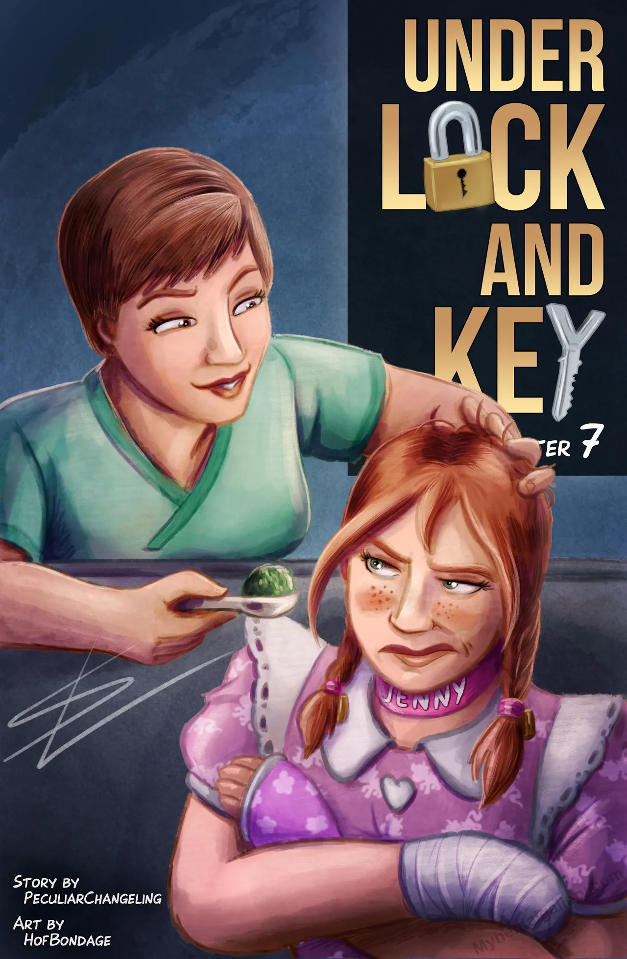 Under Lock And Key 7 porno comics Cover