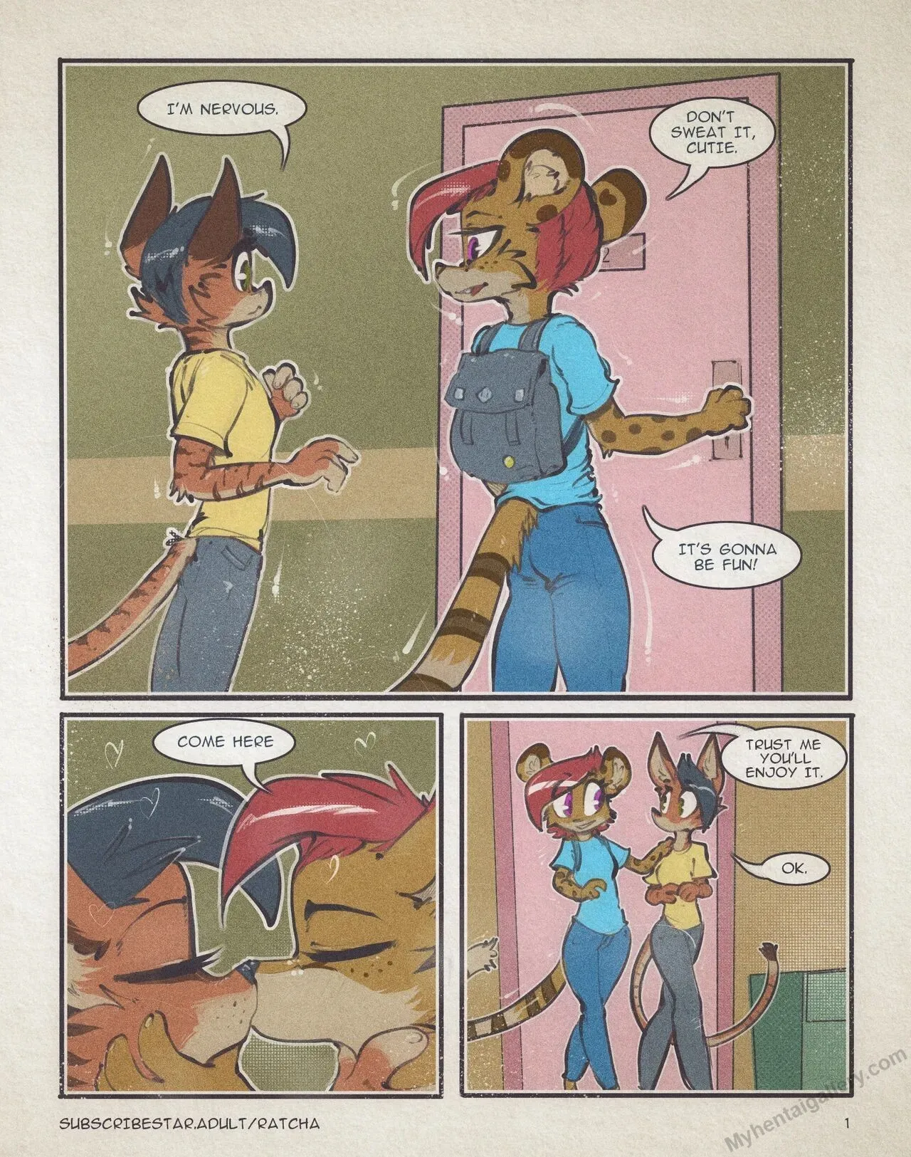 Kitties At Play porno comics Cover