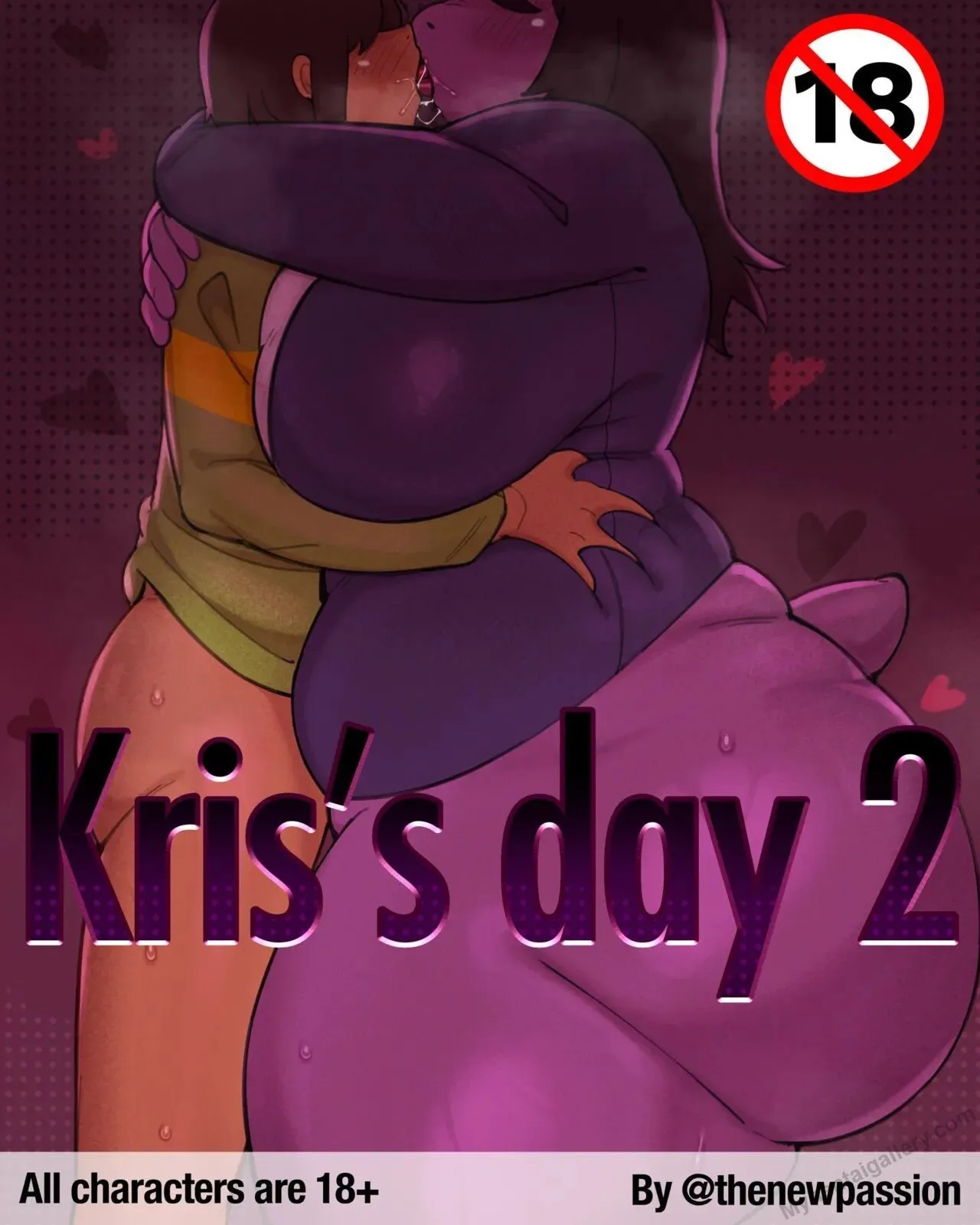Kris's Day 2 porno comics Cover