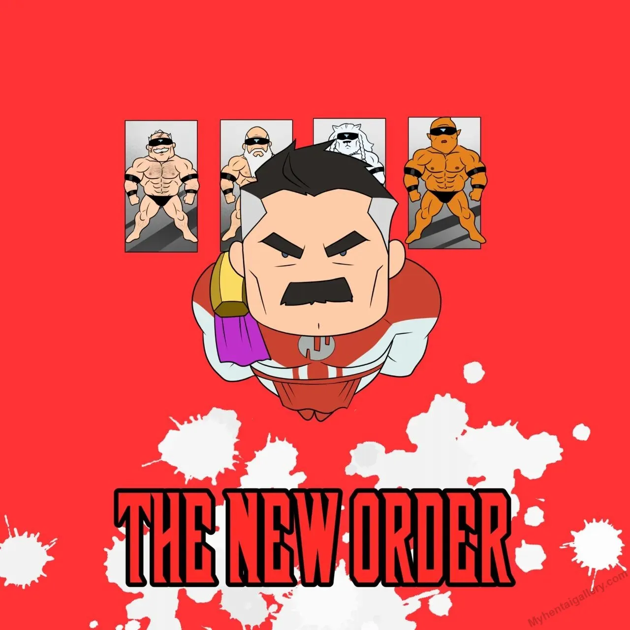 The New Order porno comics Cover