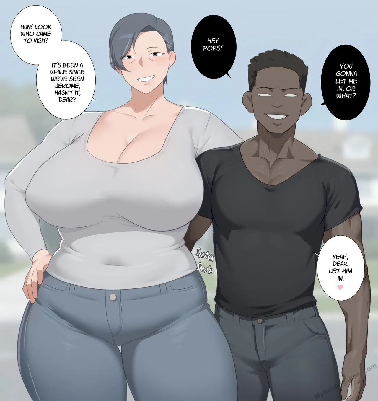 Homestay porno comics
