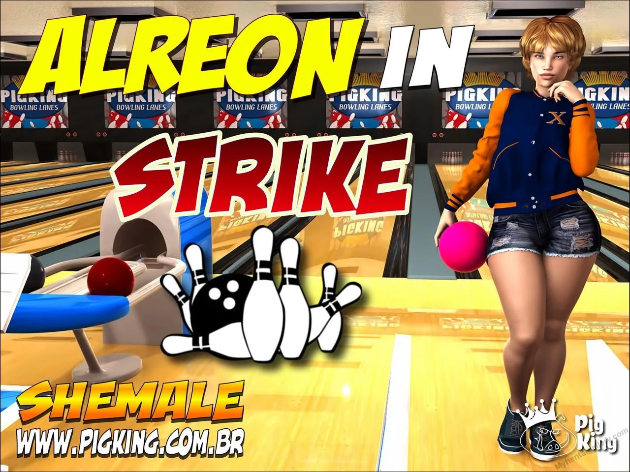 Alreon - Strike porno comics Cover