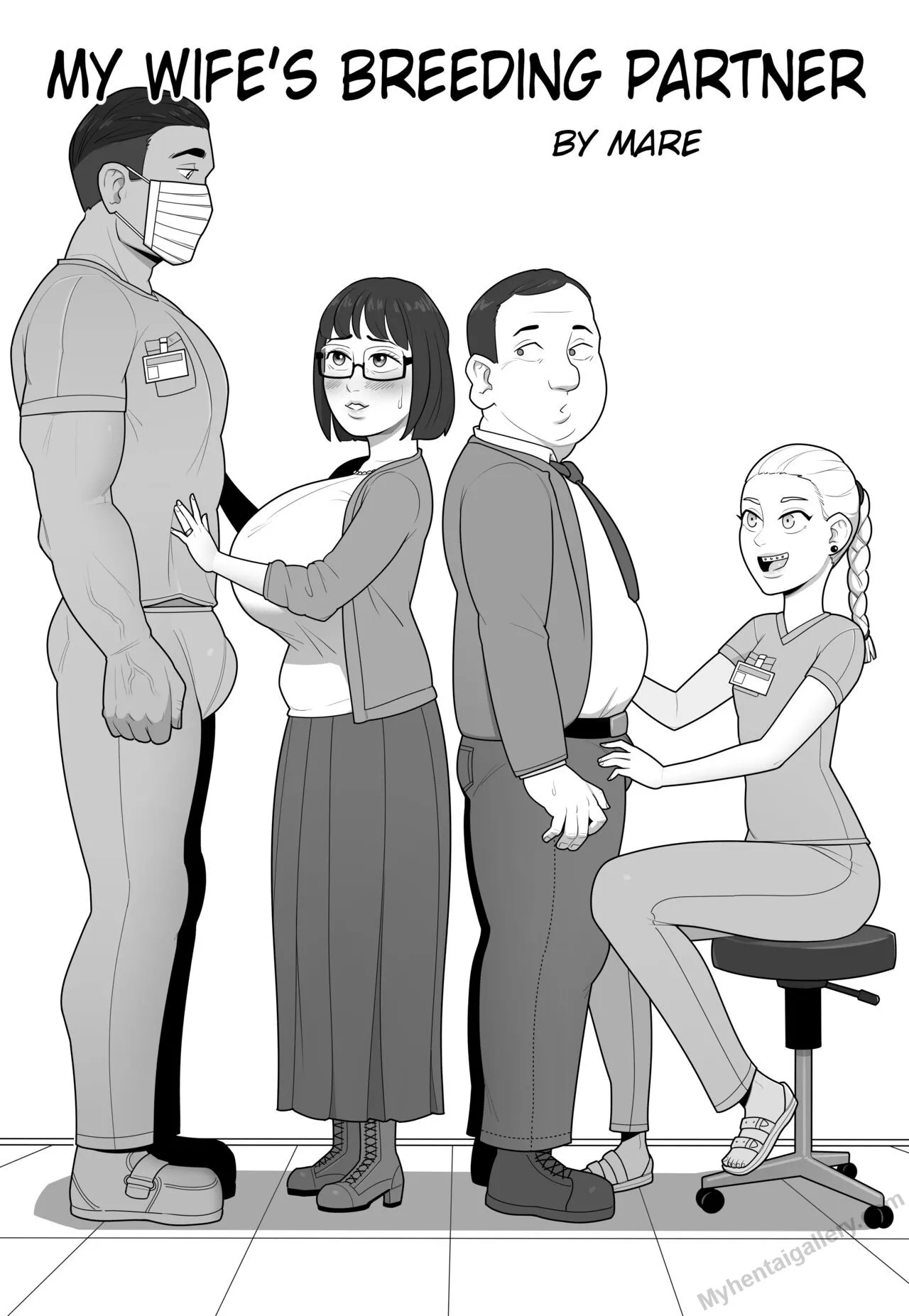 My Wife's Breeding Partner 1 porno comics Cover