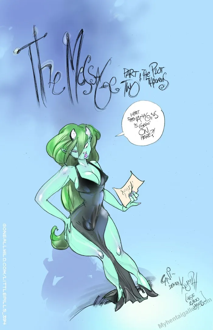 The Message 2 porno comics Cover
