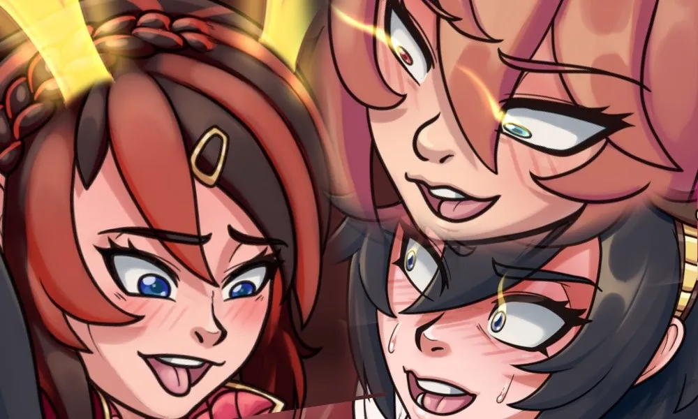 Sierra, Camilla And Linsi porno comics Cover