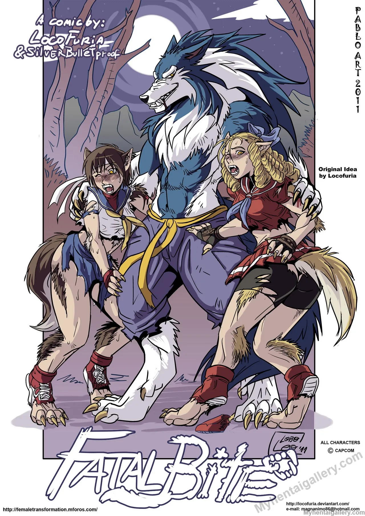 Fatal Bite 1 porno comics Cover