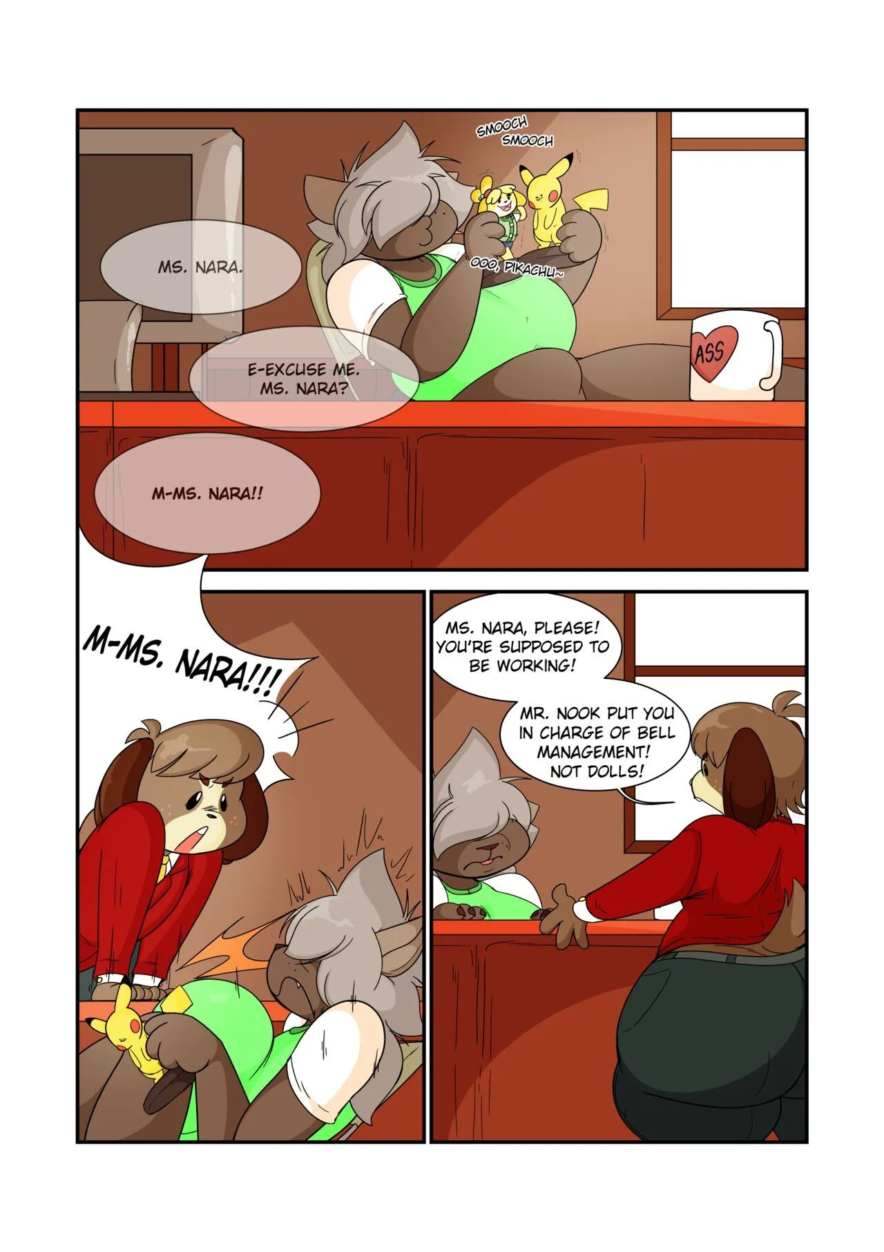 Digby And Nara porno comics