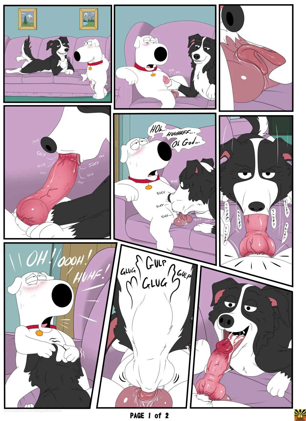 Brian & Mr Pickles porno comics
