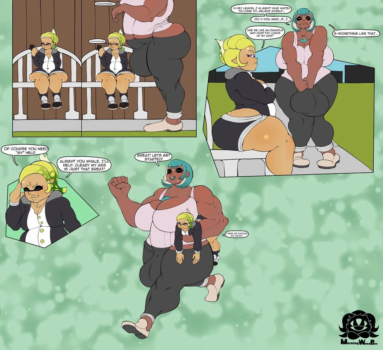 Lemon Butt Breeding porno comics