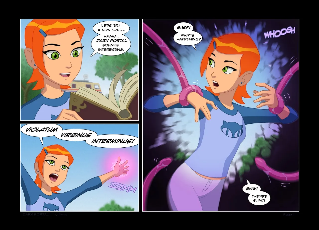 Gwen Tennyson porno comics