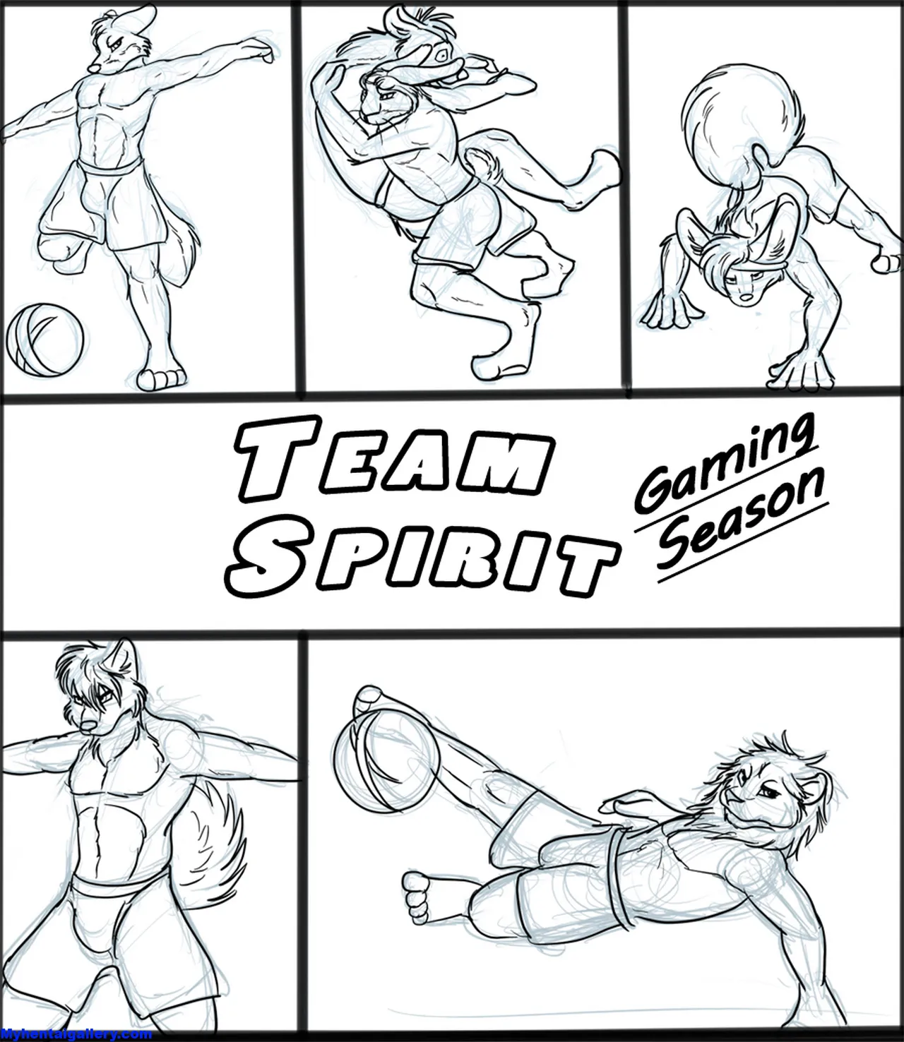 Team Spirit - Gaming Season porno comics