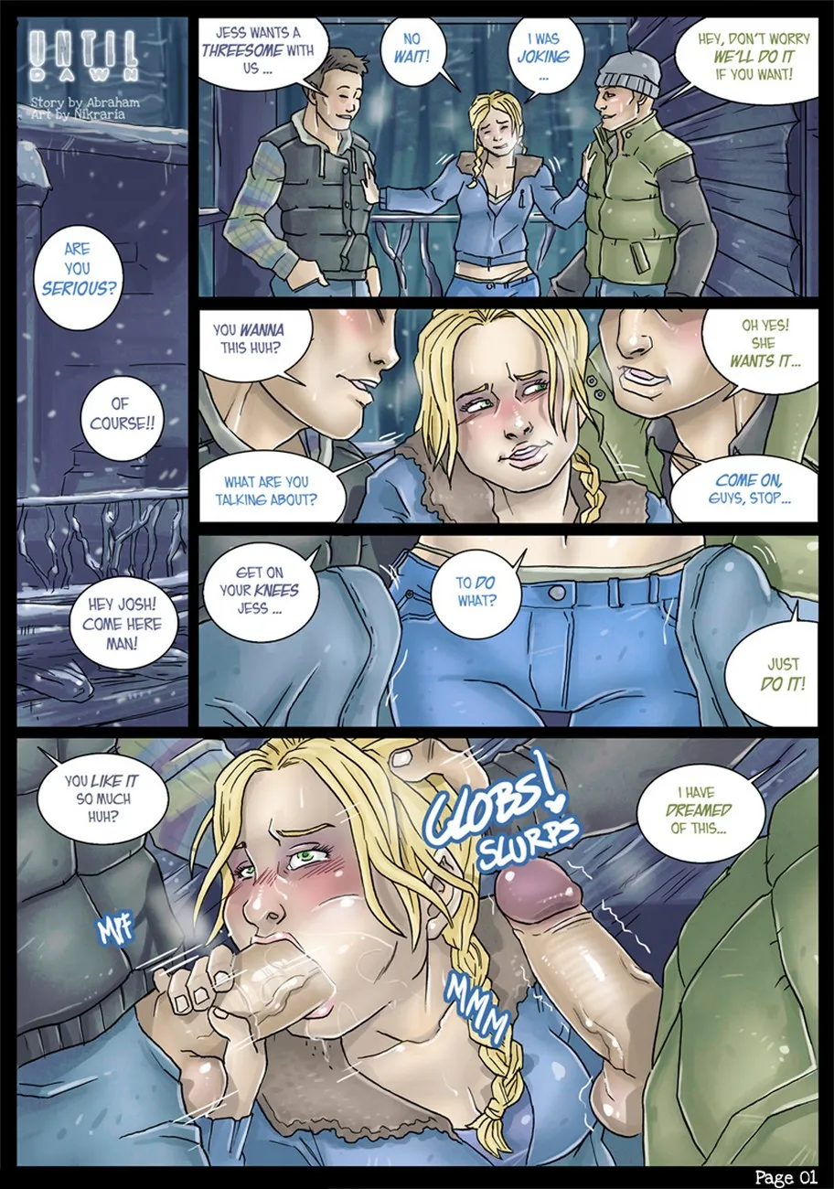 Until Dawn porno comics