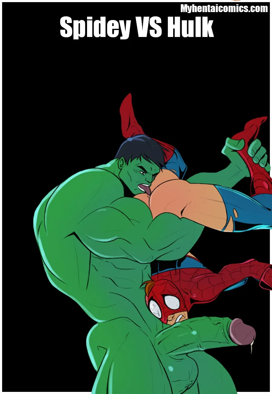 Spidey Vs Hulk porno comics