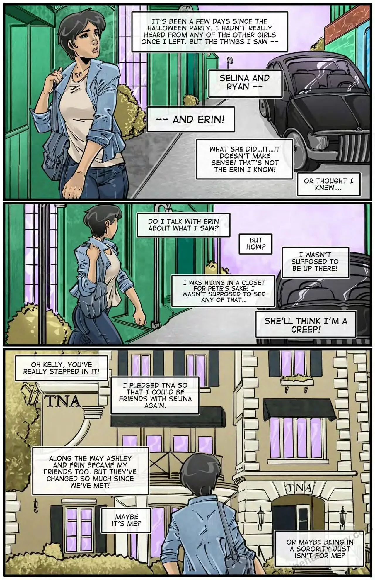 Tales From The Tome - Sorority 5 porno comics
