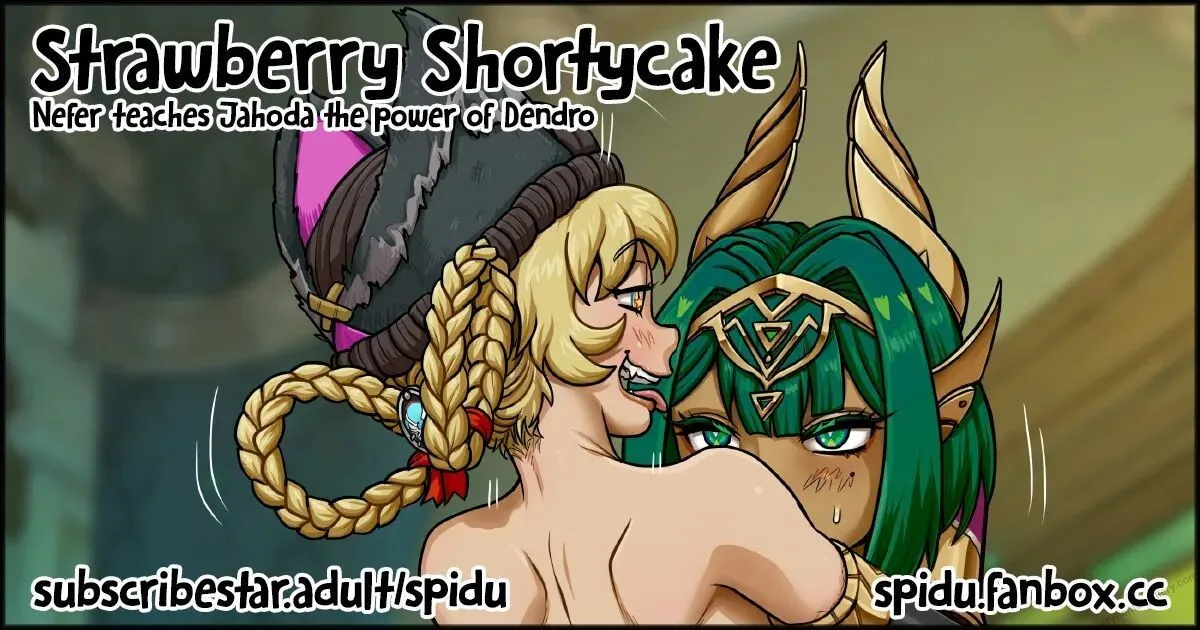 Strawberry Shortycake porno comics Cover