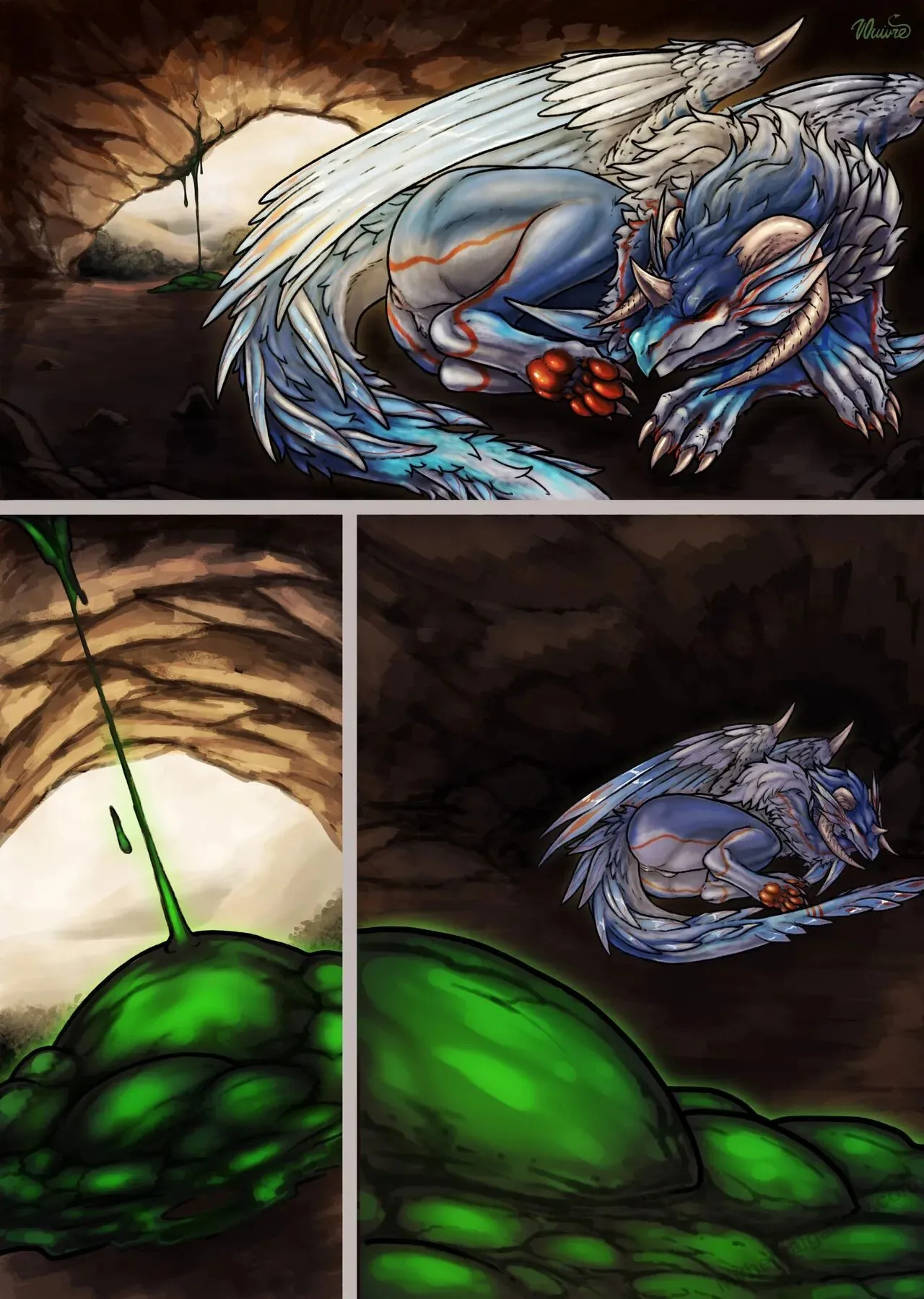 Slimey TF porno comics