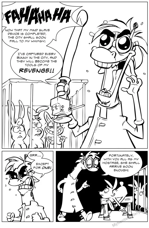 Justice Bunny 5 - Mindslave porno comics