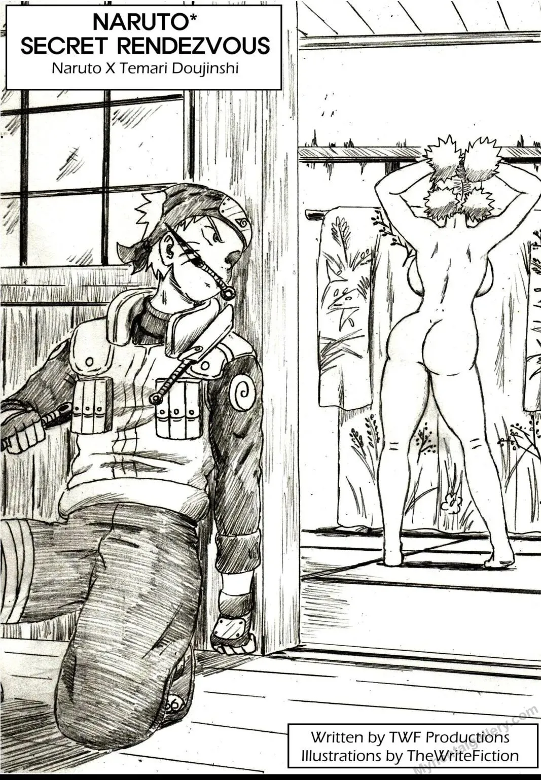 Naruto Secret Rendezvous porno comics Cover