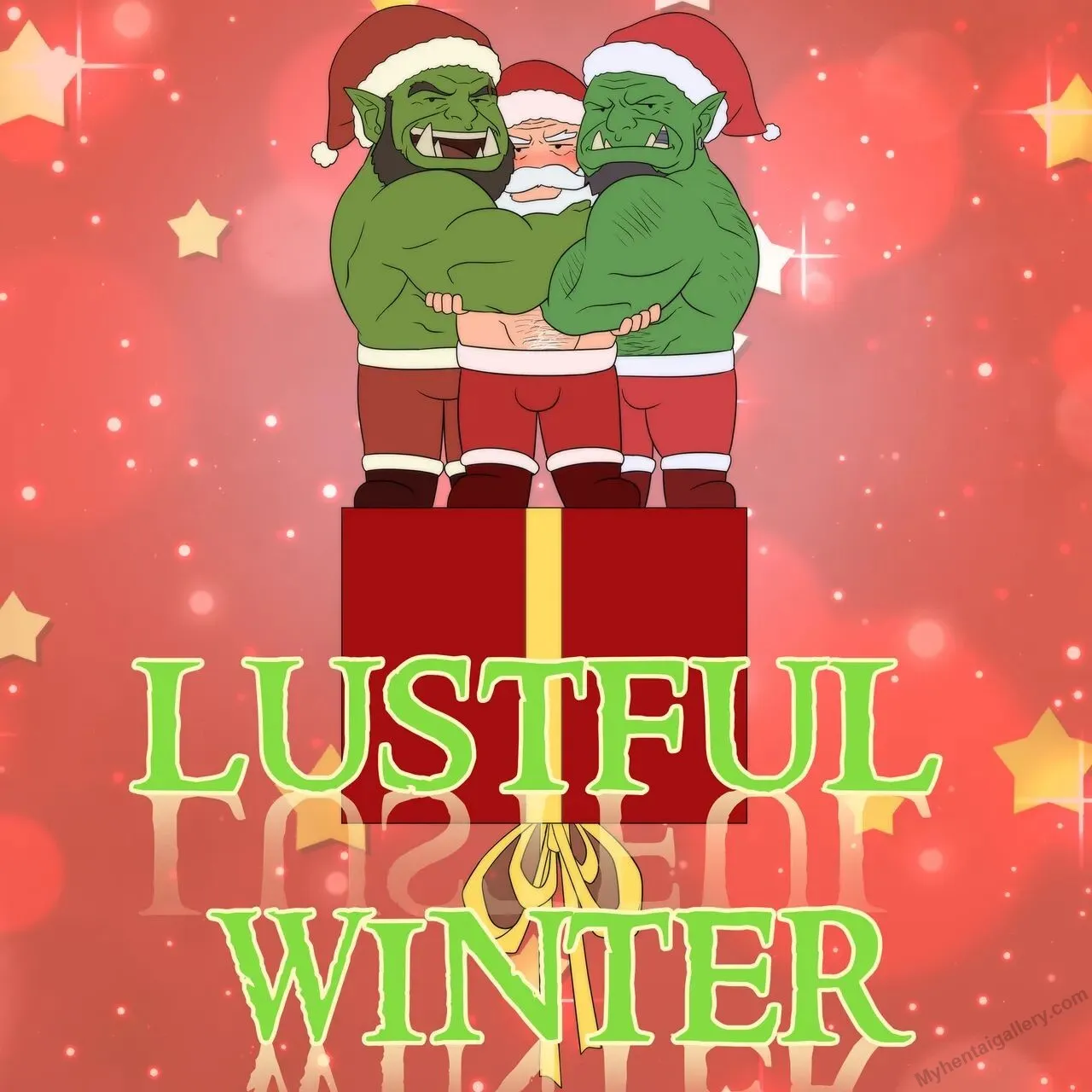 Lustful Winter porno comics Cover