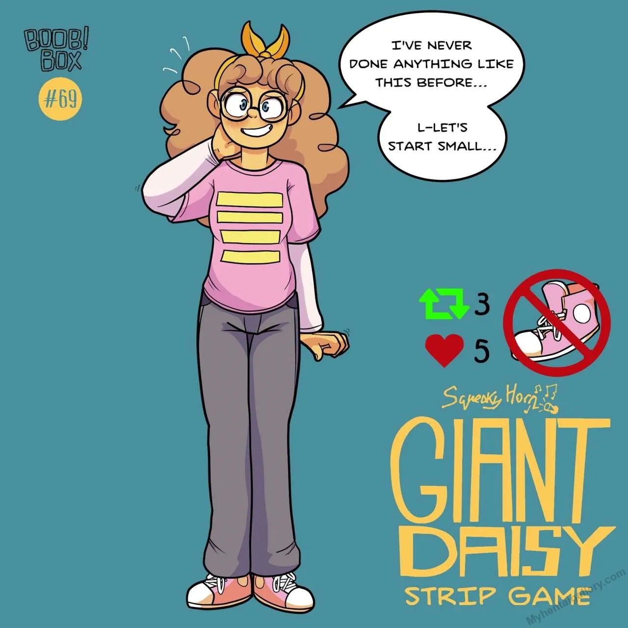 Giant Daisy Strip Game porno comics