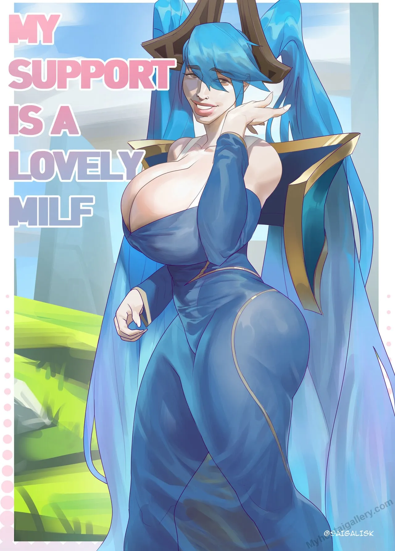 My Support Is A Lovely Milf porno comics