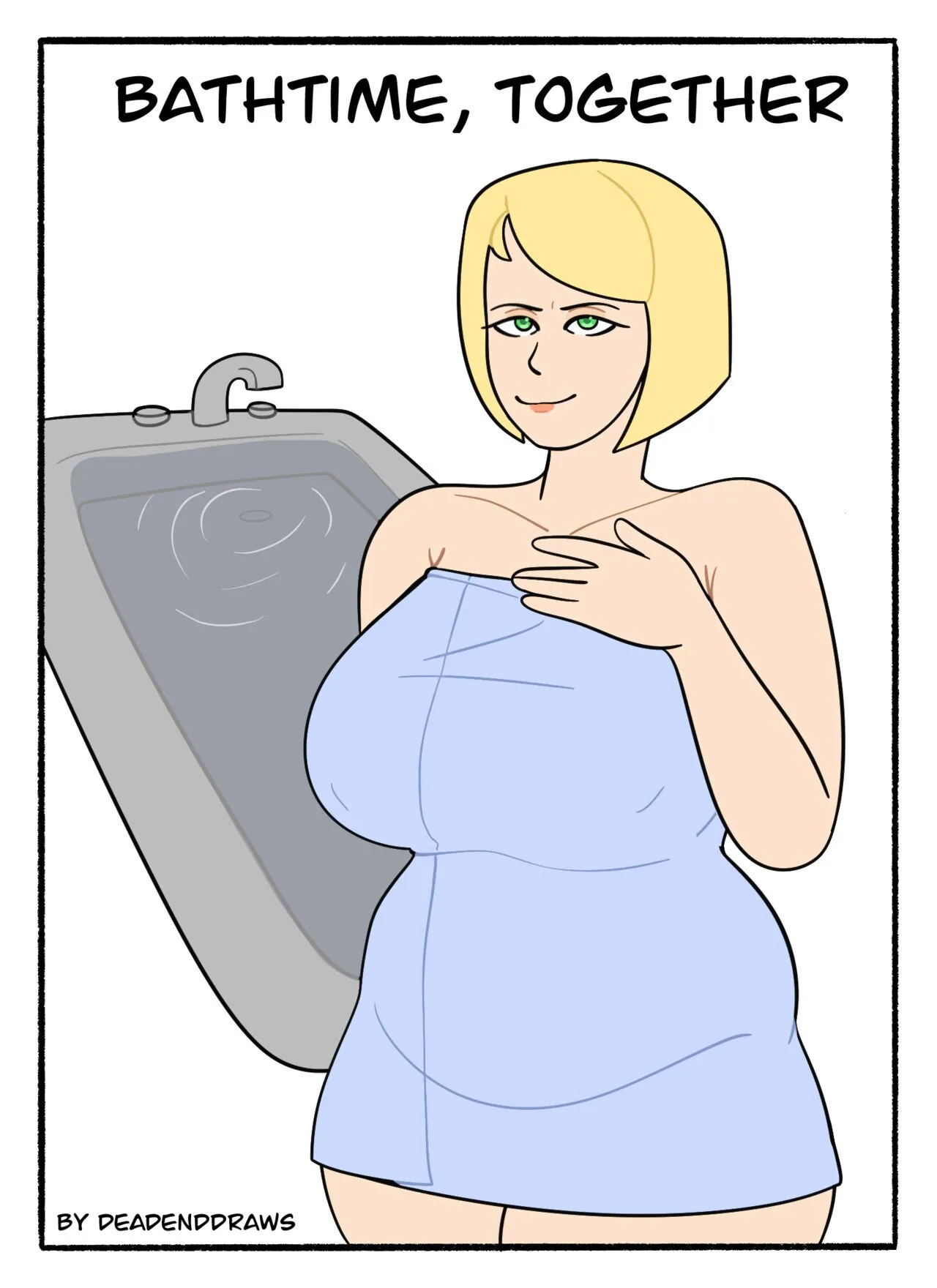 Family Bathtime 1 - Bathtime, Together! porno comics